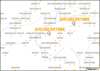 map of Sinchã Cantabá