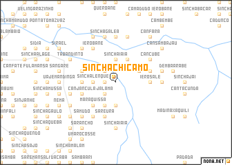 map of Sinchã Chicamo