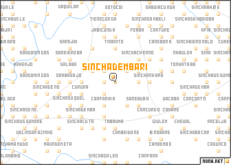 map of Sinchã Dembari