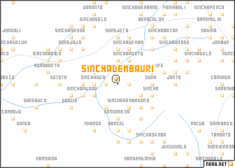 map of Sinchã Demba Uri