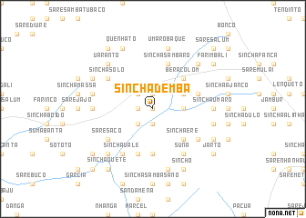 map of Sinchã Demba