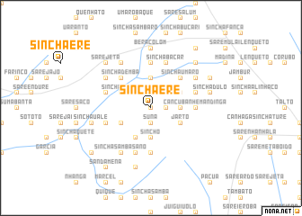 map of Sinchã Êrê