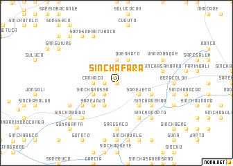 map of Sinchã Farã