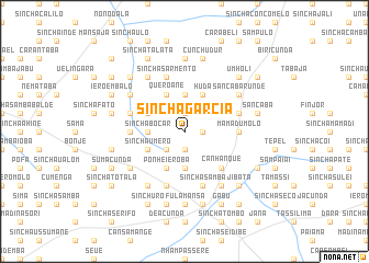 map of Sinchã Garcia