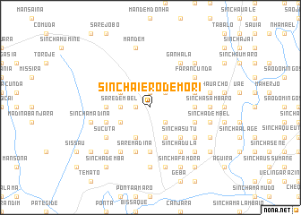 map of Sinchã Iero Demori