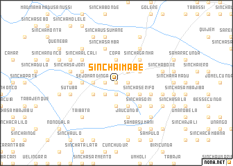 map of Sinchã Imabè