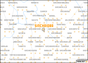 map of Sinchã Ióbà