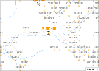 map of Sín Chải