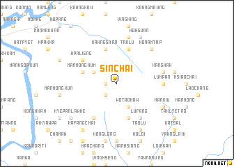 map of Sinchai