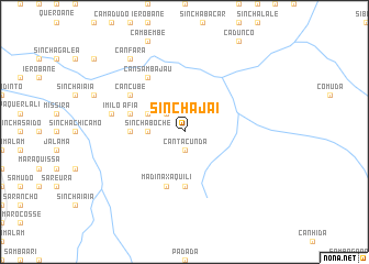 map of Sinchã Jai