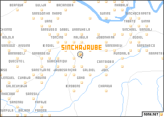 map of Sinchã Jaubè