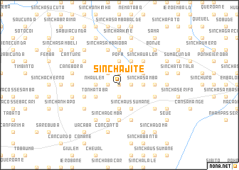 map of Sinchã Jité