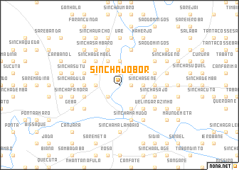 map of Sinchã Jobor