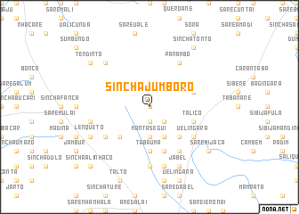 map of Sinchã Jumboro