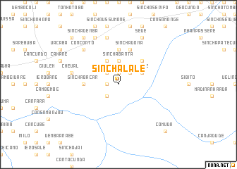 map of Sinchã Lale