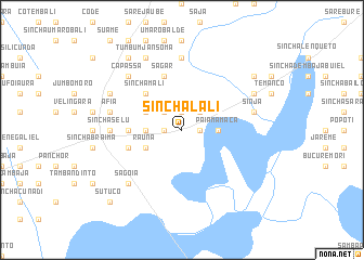 map of Sinchã Lâli