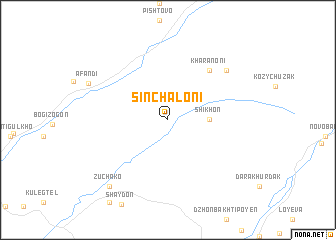 map of Sinchaloni