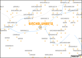 map of Sinchã Lumbato