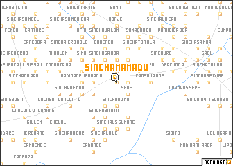 map of Sinchã Mamadu