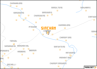 map of Sinch\