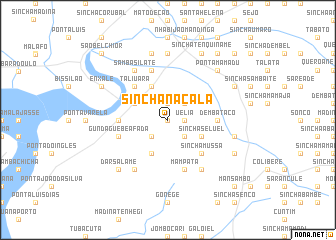 map of Sinchã Nácala