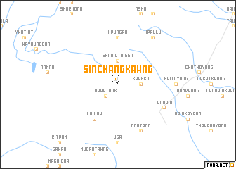 map of Sinchangkawng