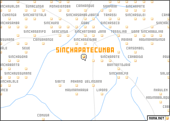 map of Sinchã Pate Cumba