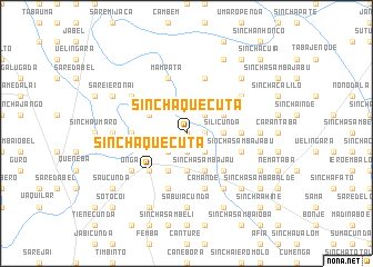 map of Sinchã Quecuta
