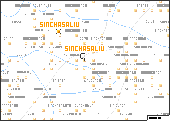 map of Sinchã Saliu