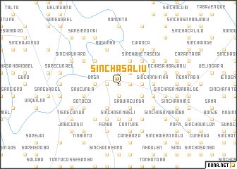 map of Sinchã Saliu