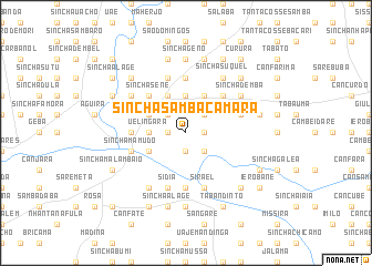 map of Sinchã Samba Camarà