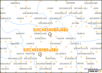 map of Sinchã Samba Jabu