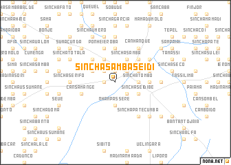 map of Sinchã Samba Seidi