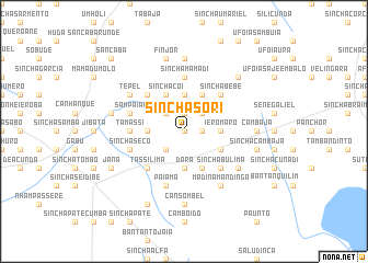 map of Sinchã Sori