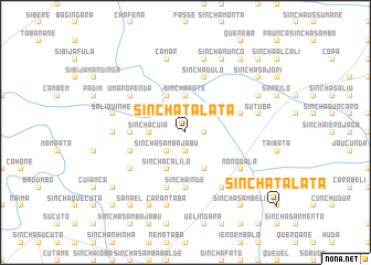 map of Sinchã Talata