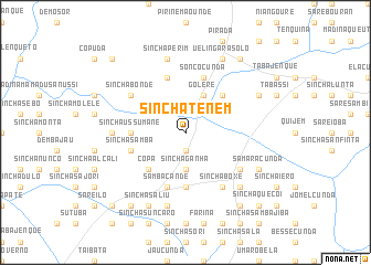map of Sinchã Tenem