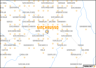 map of Sinchã Usso