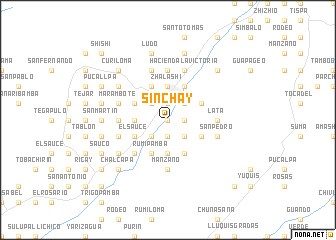 map of Sinchay