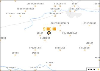 map of Sincha