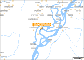 map of Sinchidaing