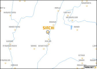 map of Sinchi