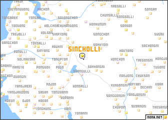 map of Sinch\