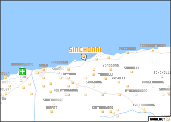 map of Sinch\