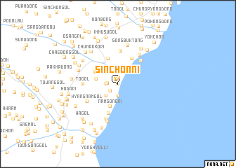 map of Sinch\