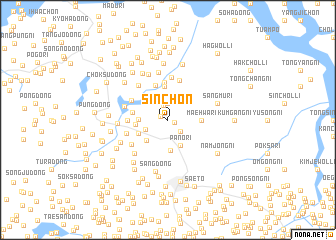 map of Sinch\