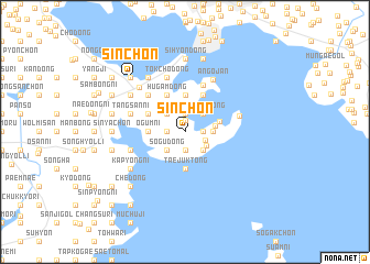 map of Sin-ch\