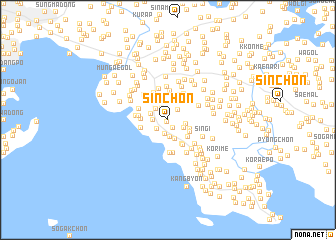 map of Sinch\