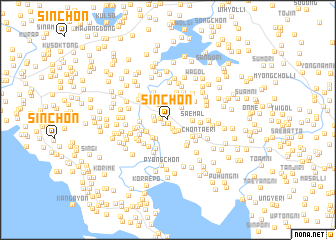 map of Sinch\