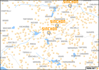 map of Sin-ch\