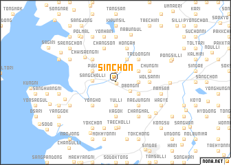 map of Sinch\